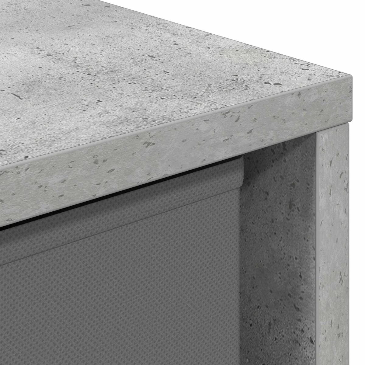 Széf fiókkal Beton Szürke 68,5 x 32 x 67 cm