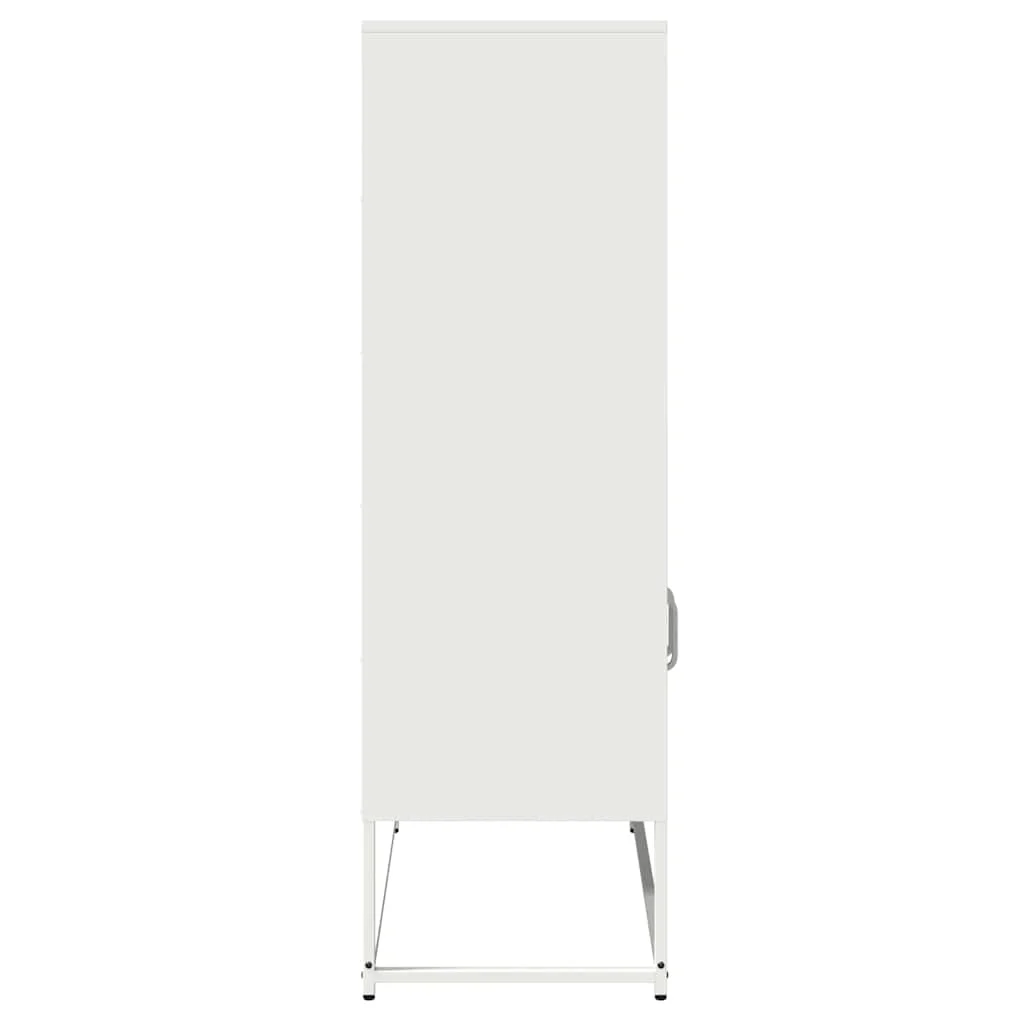 Magastábla Fehér 68x39x123 cm Acél