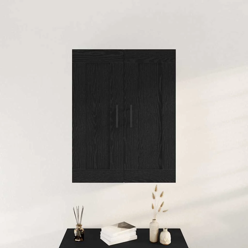 Fali szekrény Musta tammi 69.5 x 34 x 90 cm Faanyag