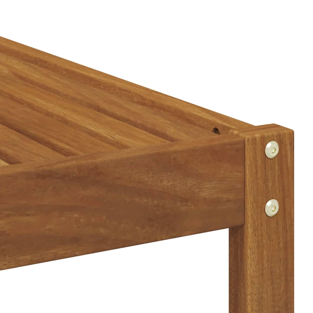 Kültéri kanapé szett 9 pcs Természetes Tömör Akácfa