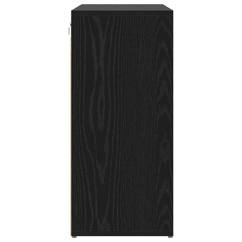 Cipősszekrény polcokkal Musta tammi 103 x 30 x 67 cm Faanyag
