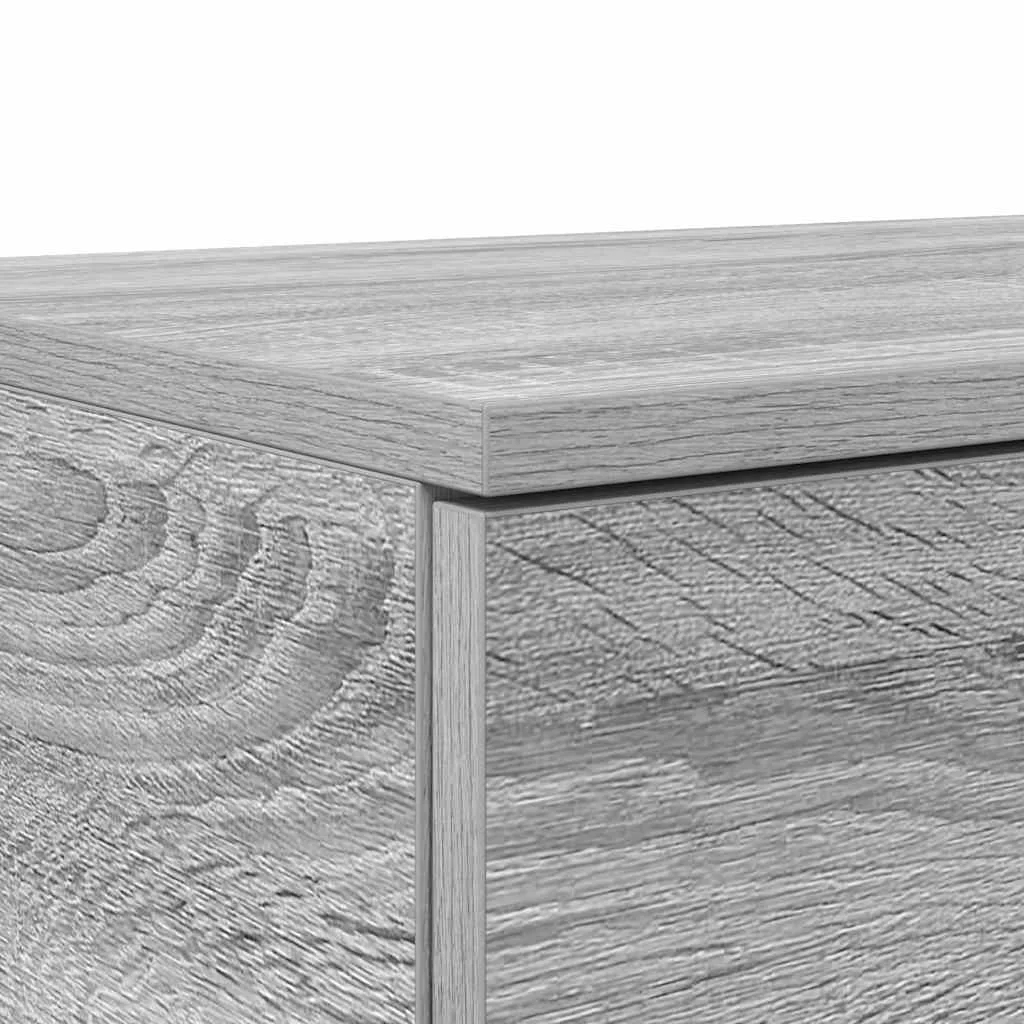 Ágyfiókok fiókkal Szürke Sonoma 120 x 36,5 x 16,5 cm Faanyag