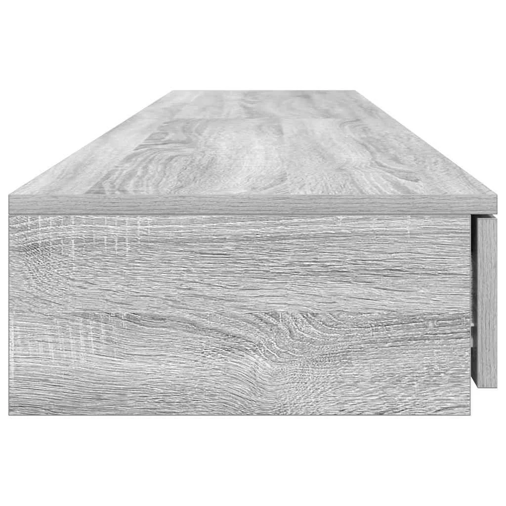 Ágyfiókok fiókkal Szürke sonoma 180 x 36.5 x 16.5 cm Faanyag