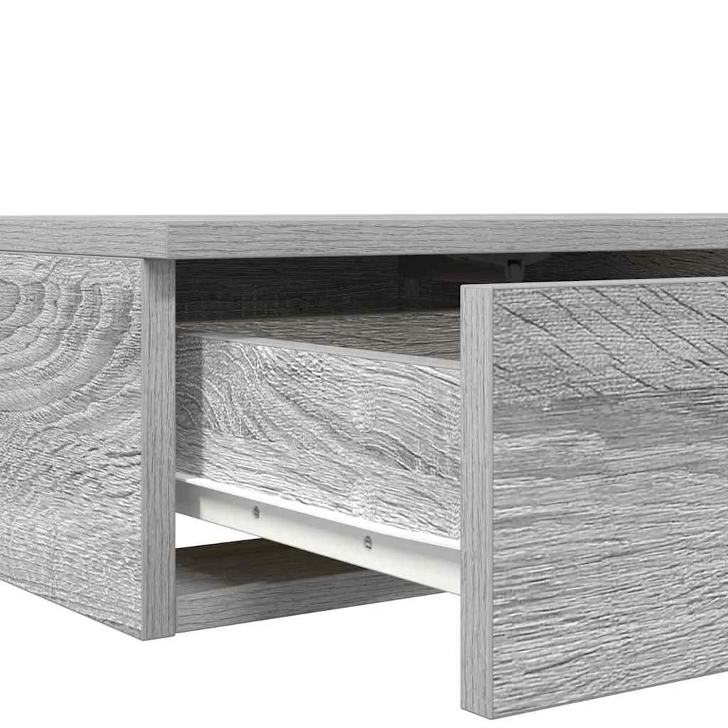 Ágyfiókok fiókkal Szürke sonoma 135 x 36.5 x 16.5 cm Faanyag