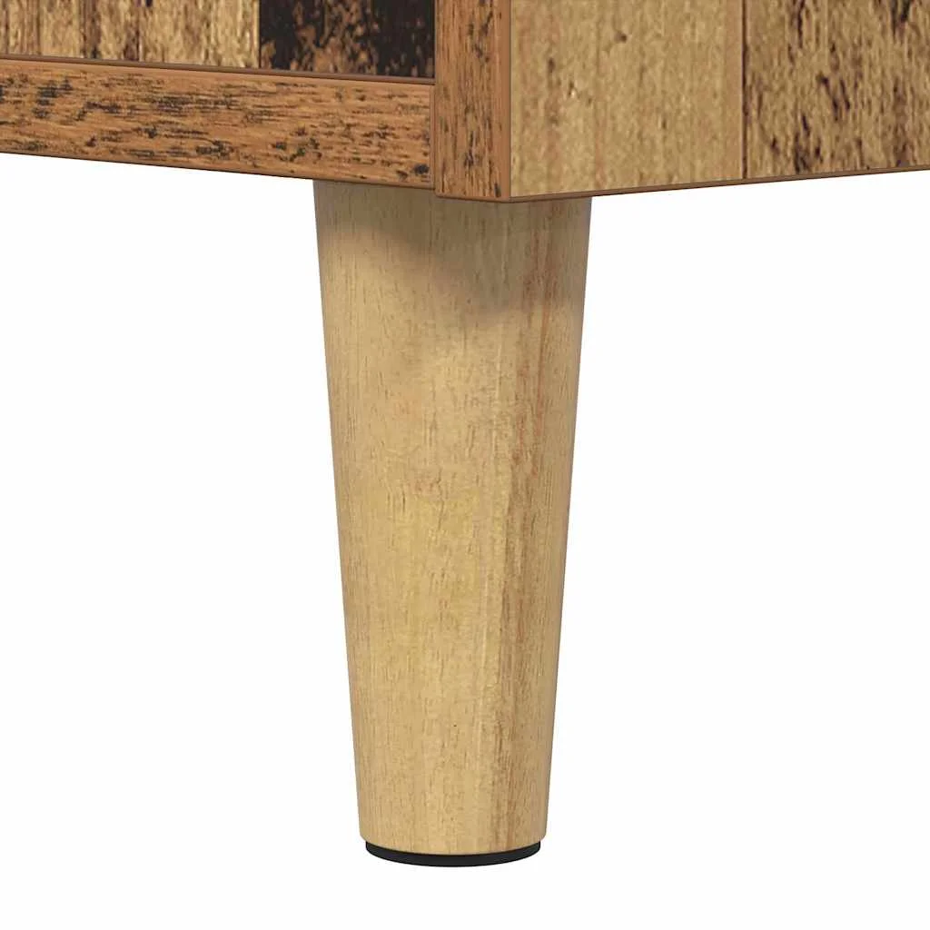 Éjjeliszekrény fiókkal 2 pcs Öreg fa 40 x 35 x 70 cm Faanyag