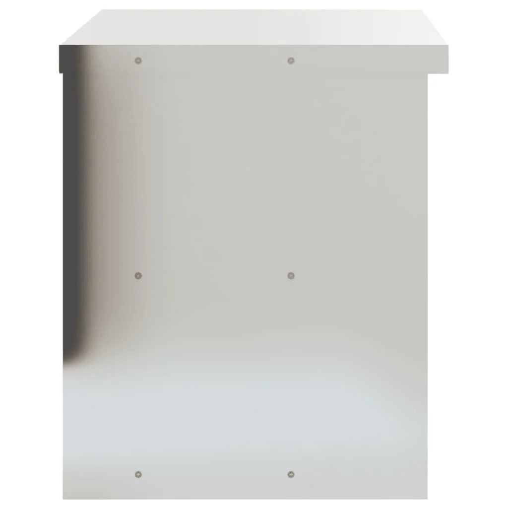 Rozsdamentes acél fali konyhaszekrény polccal