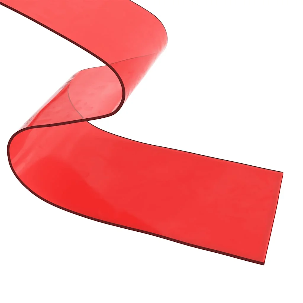 Piros PVC ajtófüggöny 300 mm x 2,6 mm 25 m
