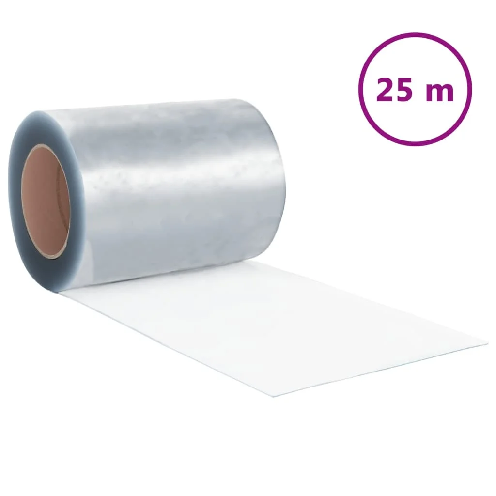PVC szalagfüggönytekercs 3 mm x 300 mm 25 m 