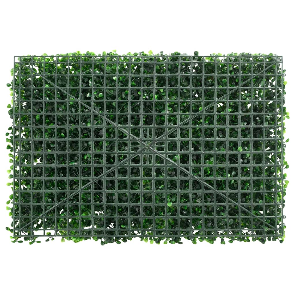  24 db zöld műnövénykerítés 40 x 60 cm