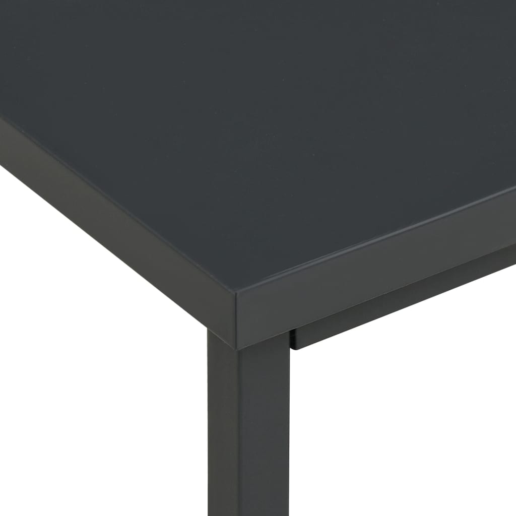Antricitszürke acél ipari stílusú fiókos íróasztal 105x52x75 cm