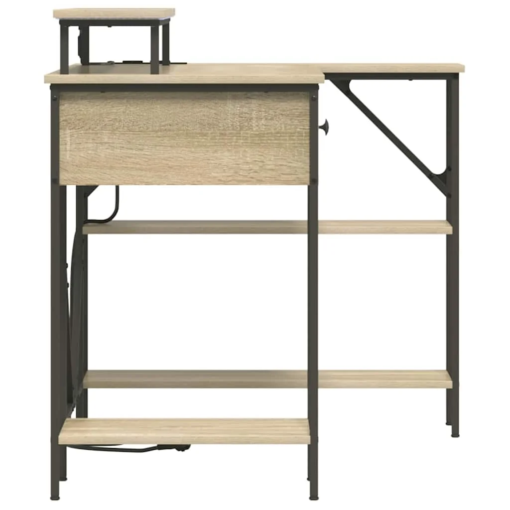 Asztal sonoma tölgy 120 x 79 x 86.5 cm Faanyag