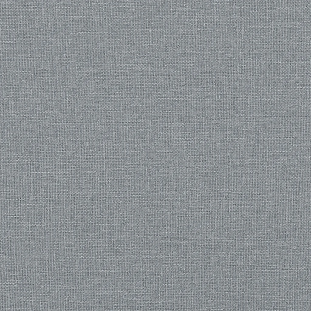Kétszemélyes világosszürke szövetkanapé 120 cm