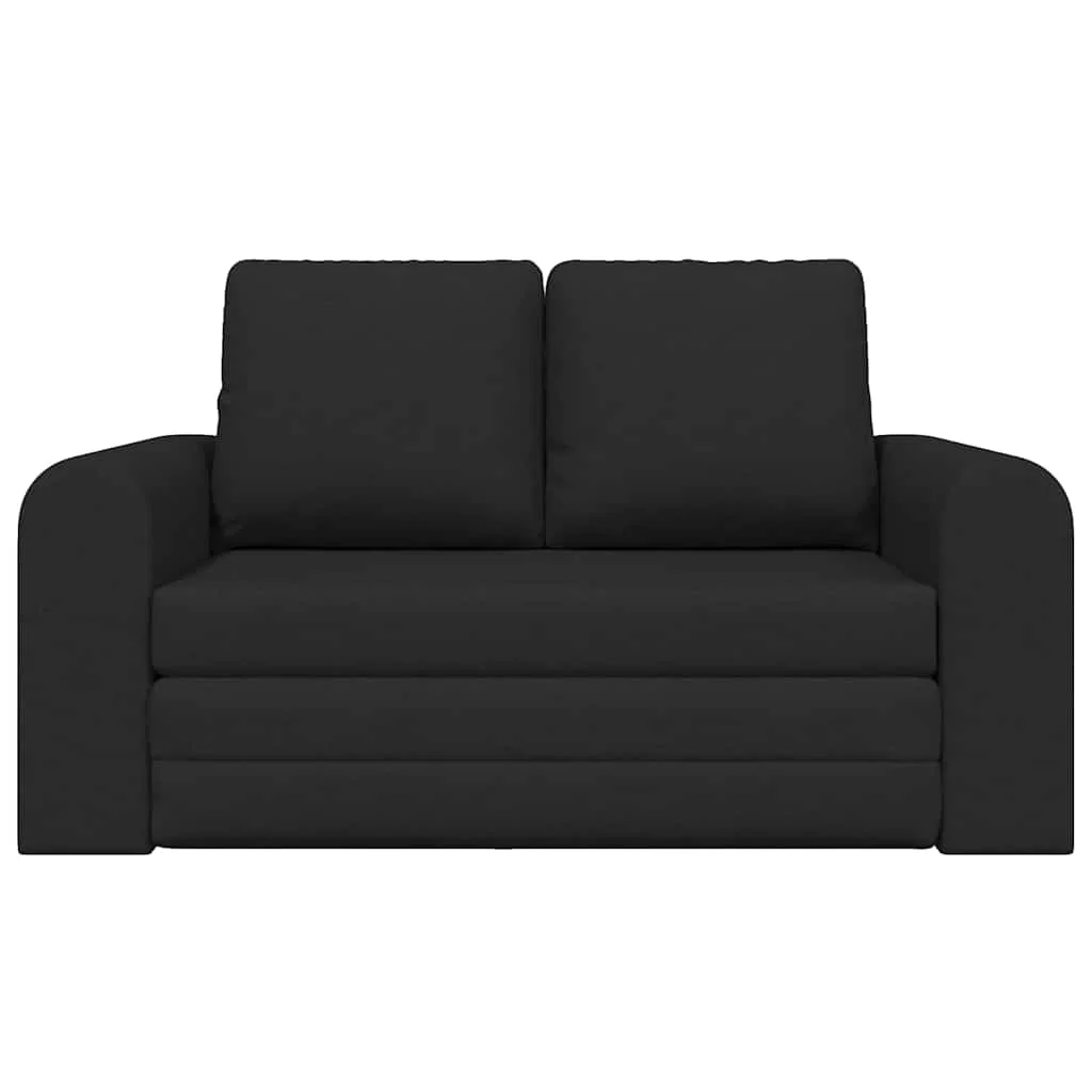 Kanapéágy 60cm Fekete szövet