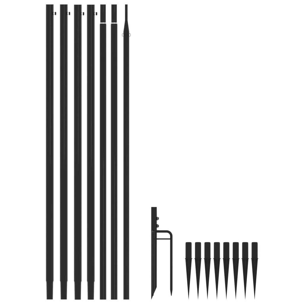 Hideg fehér LED karácsonyfa beltéri kültéri 1300 LED 8 m