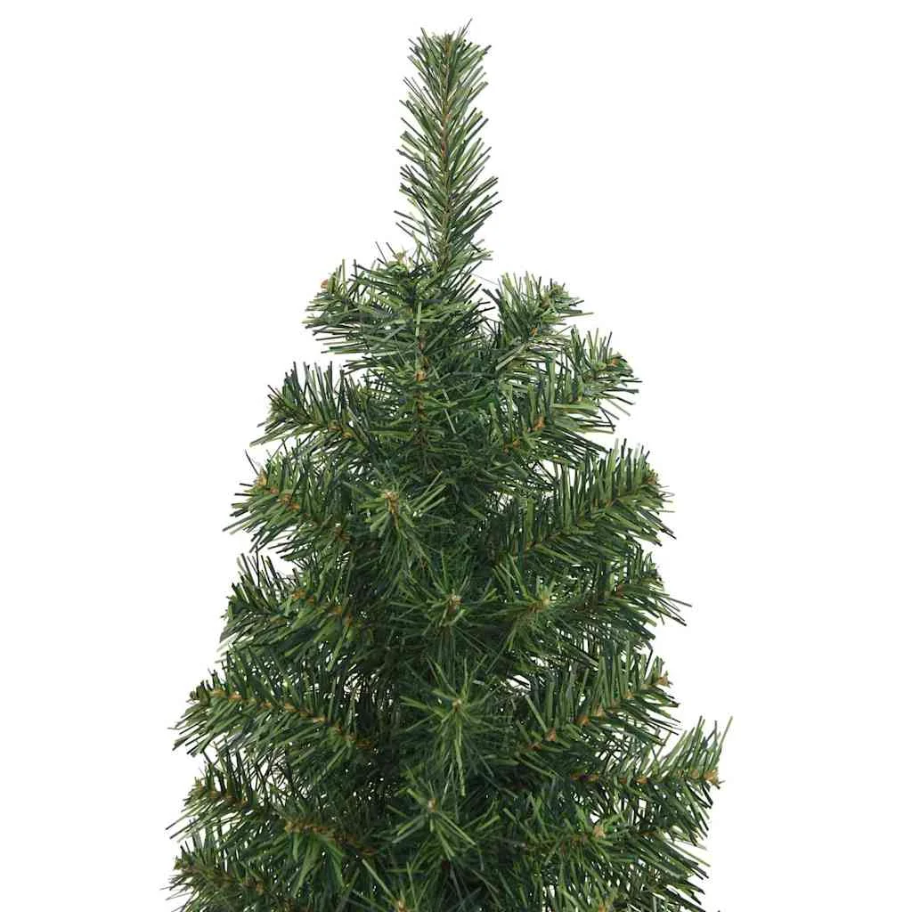 Mű karácsonyfa 300 LED-del Zöld 180 cm PVC, acél és műanyag
