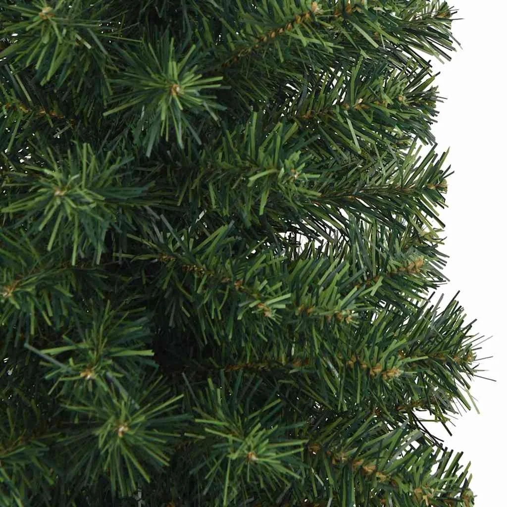 Mű karácsonyfa 300 LED-del Zöld 180 cm PVC, acél és műanyag