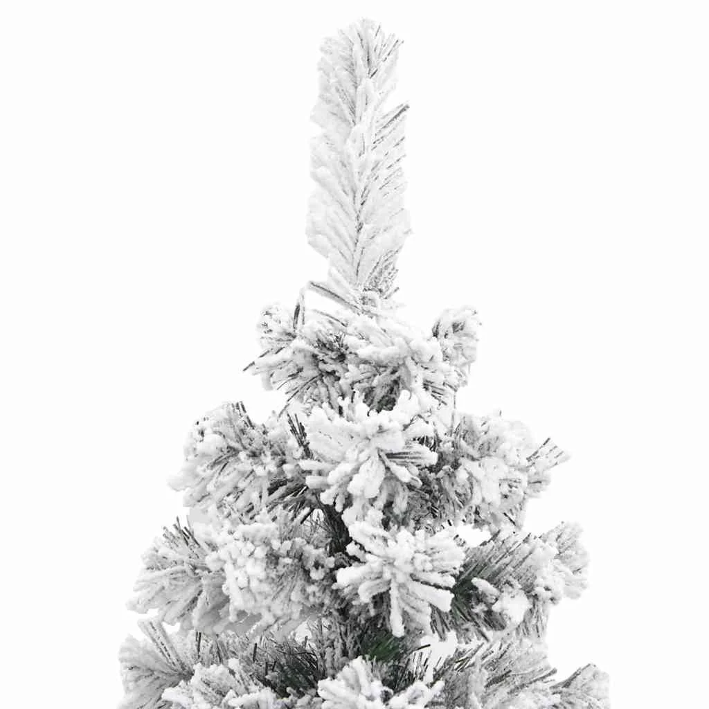 Mű karácsonyfa 300 LED-del Zöld 180 cm PVC, acél és műanyag