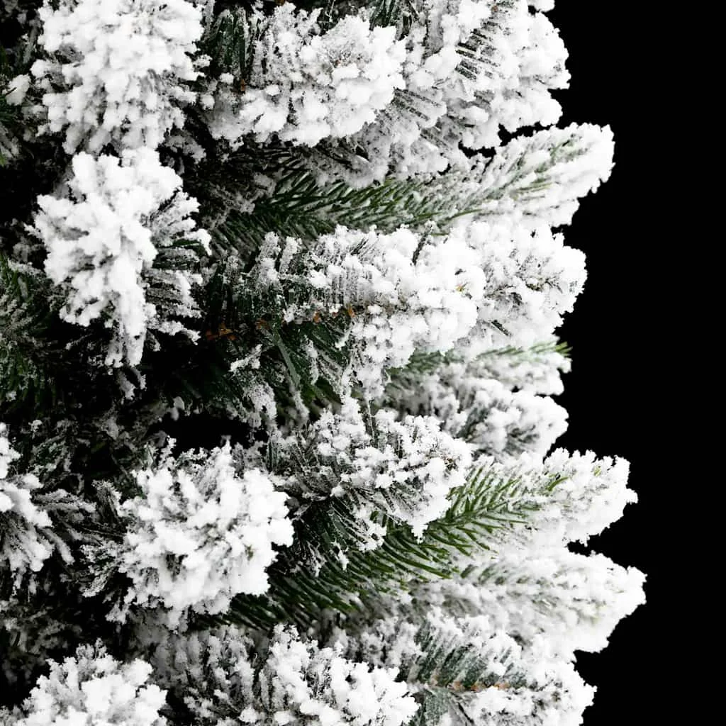 Mű karácsonyfa 300 LED-del Fehér 180 cm PVC és Fém és Műanyag