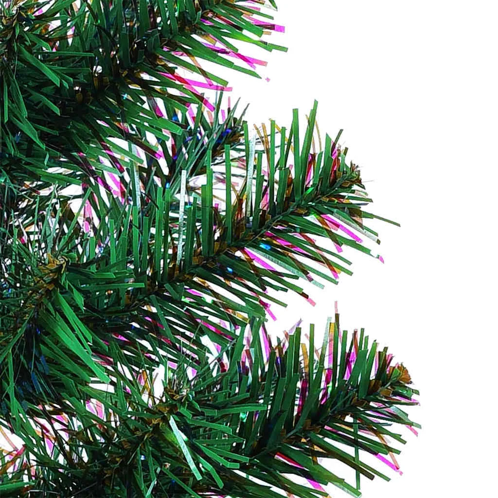 Mesterséges, előre világított karácsonyi fa Zöld 180 cm