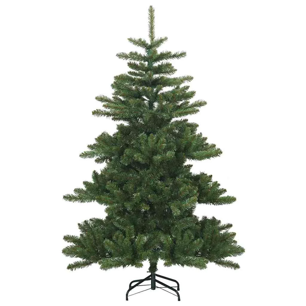 Műanyag Hajtogatós Karácsonyfa 150 LED-del Zöld 150 cm PVC