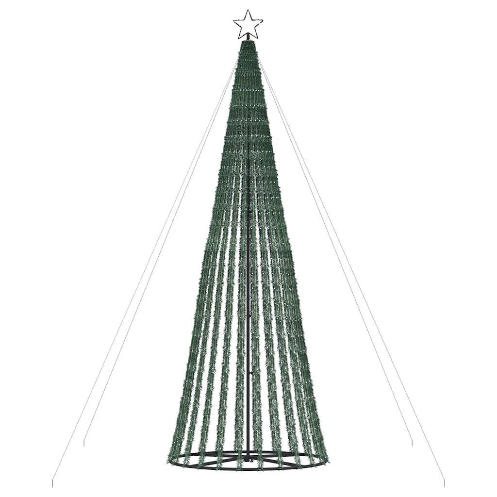 Meleg fehér LED karácsonyfa 1028 LED 403 cm