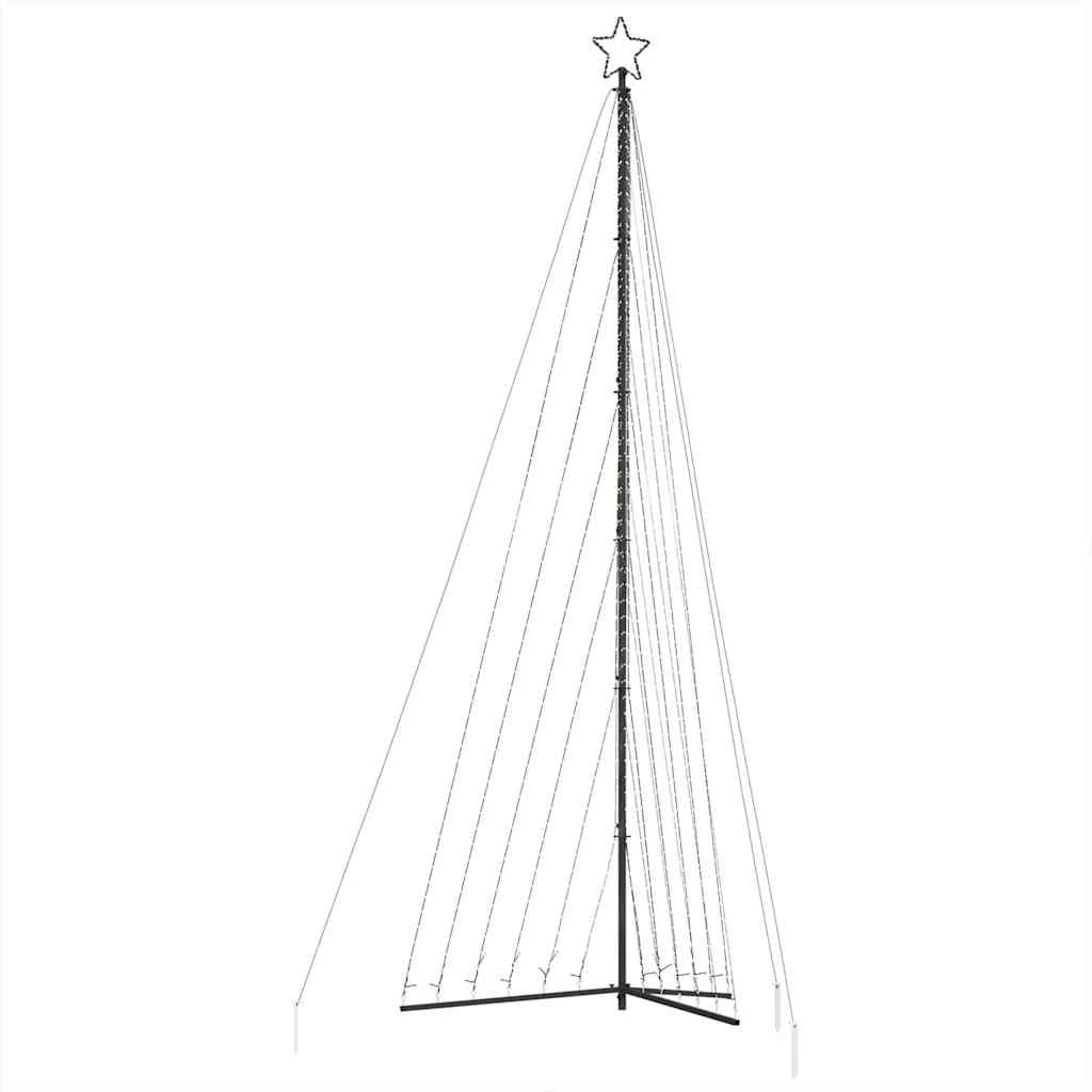 Meleg fehér LED karácsonyfa 789 LED 476 cm