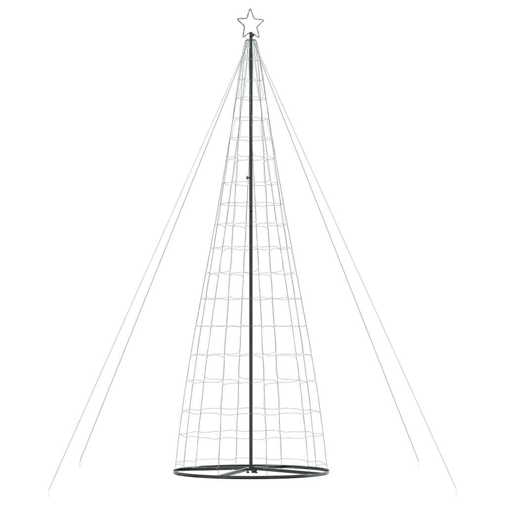 Meleg fehér karácsonyfa fénykúp 1534 LED 503 cm