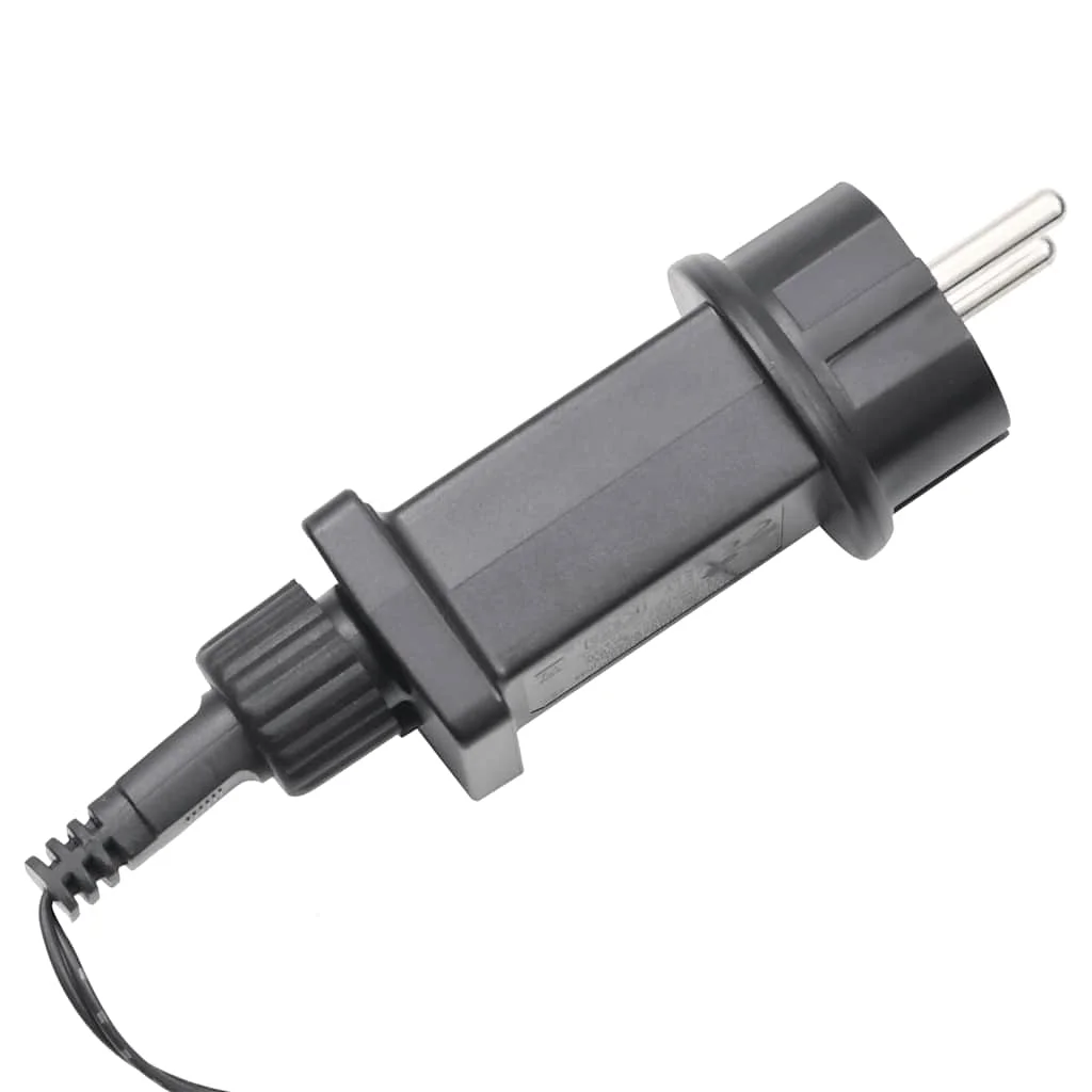 Meleg fehér fényű fürtös PVC LED-szalag 2000 LED-del 17 m