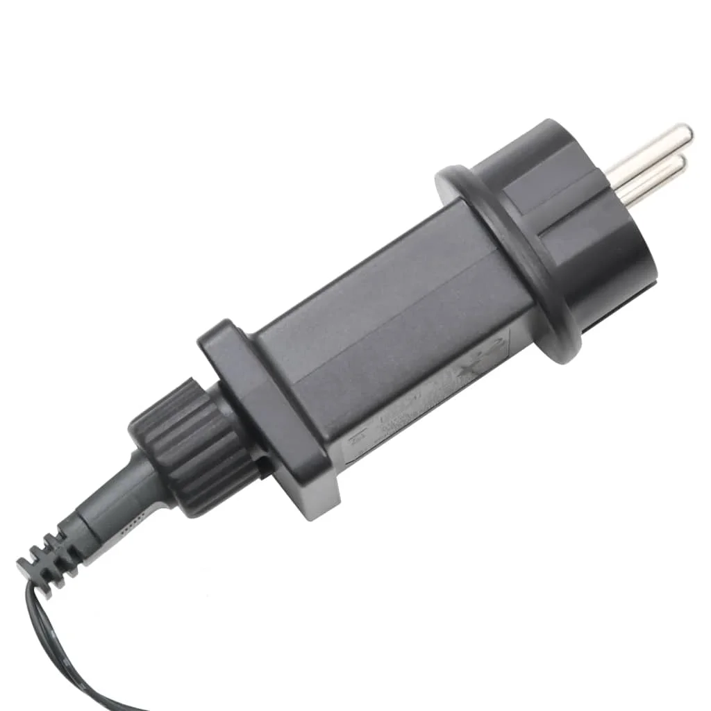 Hideg fehér fényű fürtös PVC LED-szalag 3000 LED-del 23 m