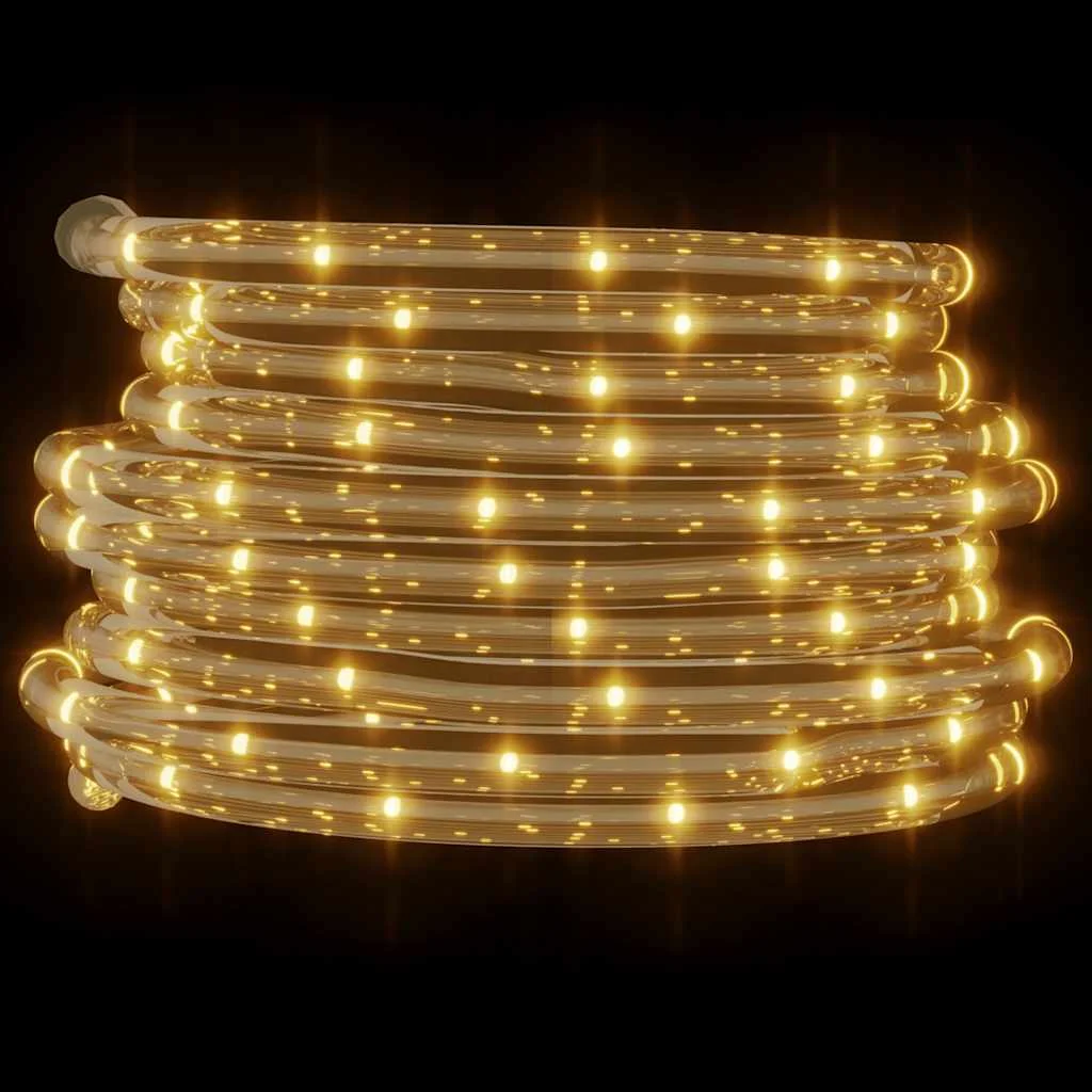 PVC fényfüzér 1200 meleg fehér LED-del 50 m