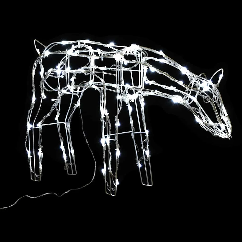 3 részes karácsonyi rénszarvasos díszvilágítás 229 LED