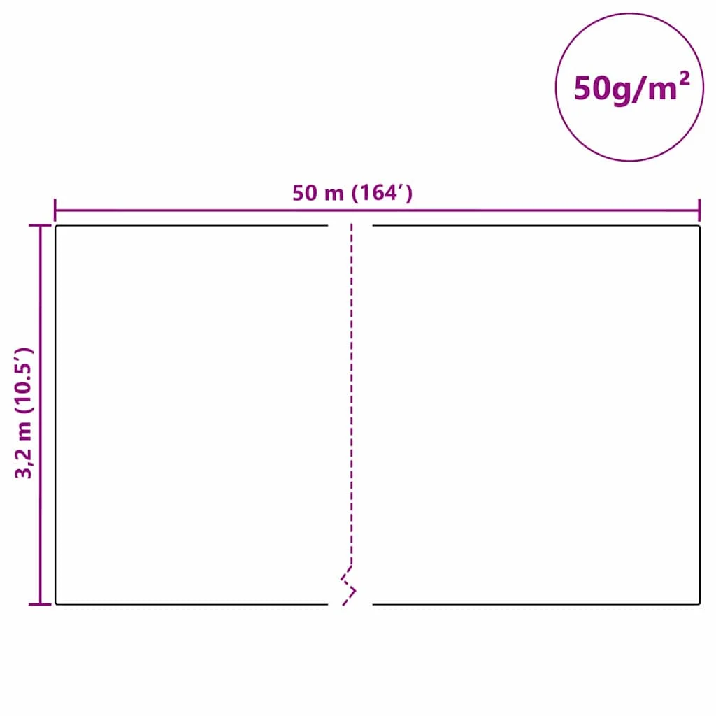 Fagy Elleni Növény Flíz Zöld 50 x 3,2 m Nemes szövet