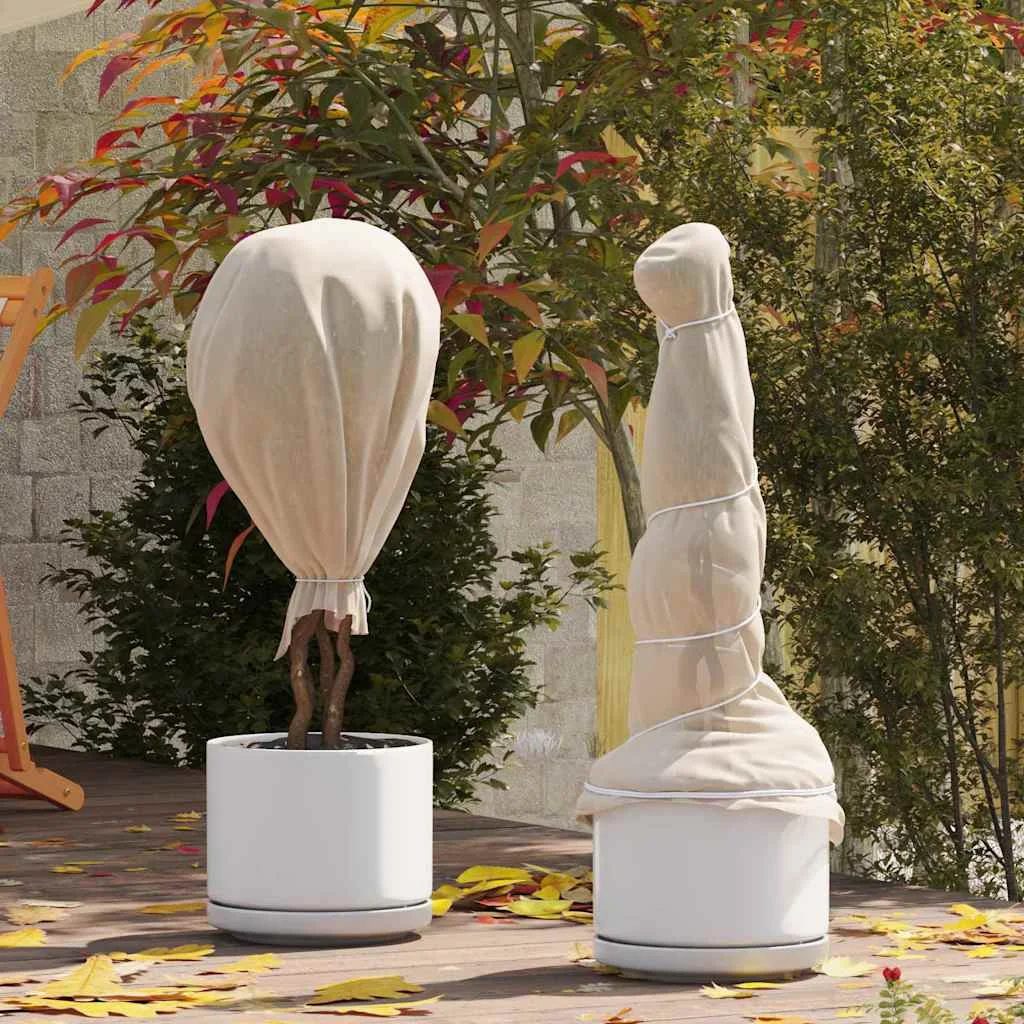 Fagy Elleni Növény Flíz Bézs 100 x 1,6 m Nemes szövet