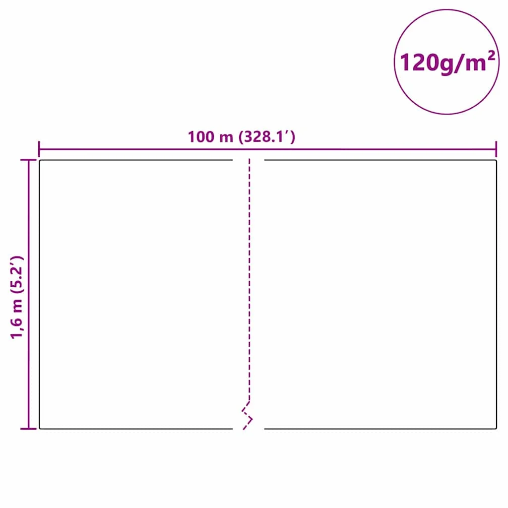 Fagy Elleni Növény Flíz Bézs 100 x 1,6 m Nemes szövet