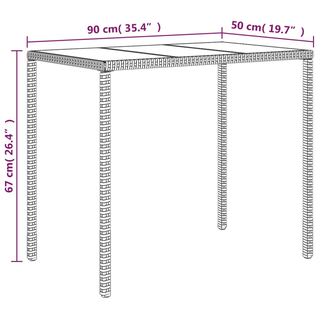 4 részes fekete polyrattan kerti ülőgarnitúra párnákkal