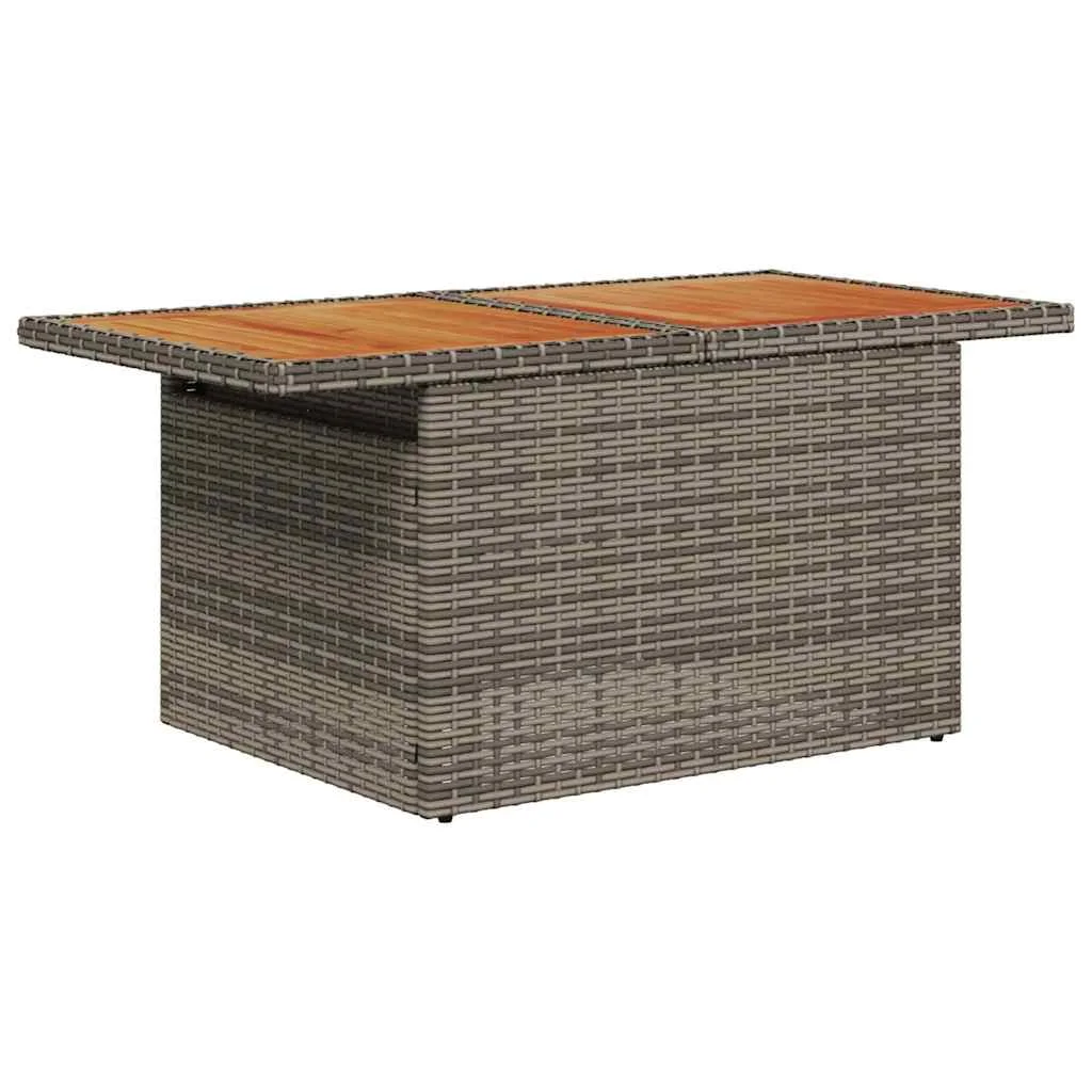 Kerti Kanapé Szett párnával 8 pcs Szürke