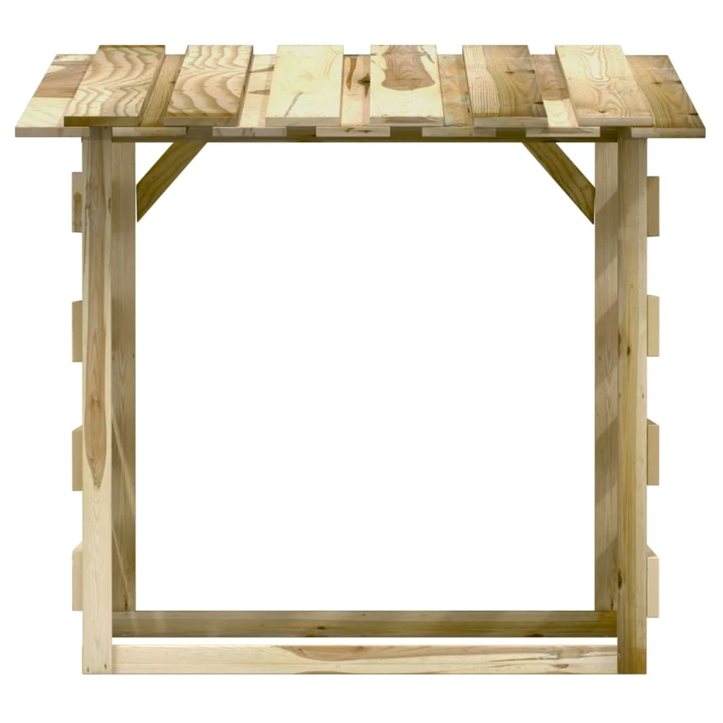 2 db impregnált fenyőfa pergola tetővel 100 x 90 x 100 cm