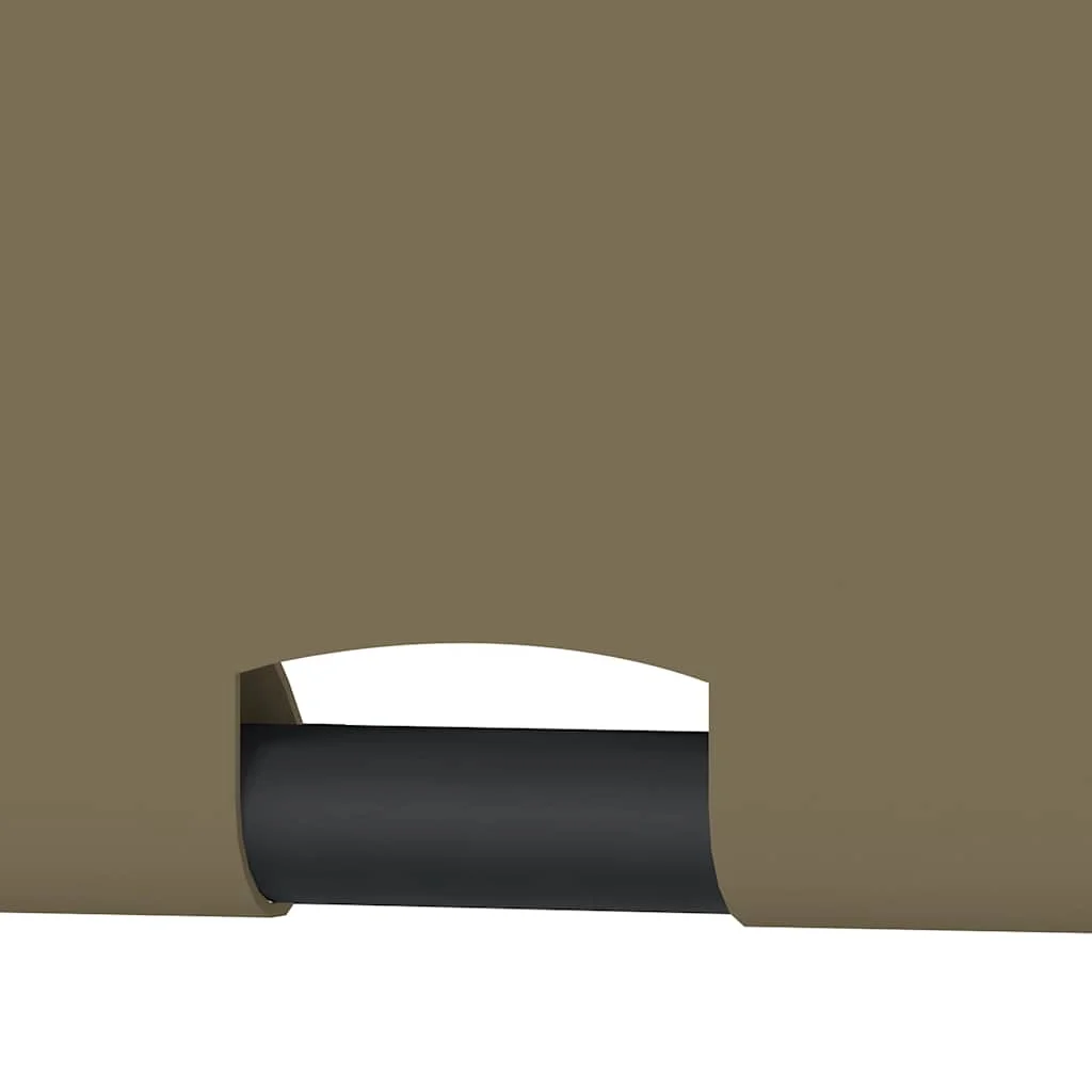 Tópszínű kerti pavilon behúzható tetővel 3 x 3 m 180 g/m²