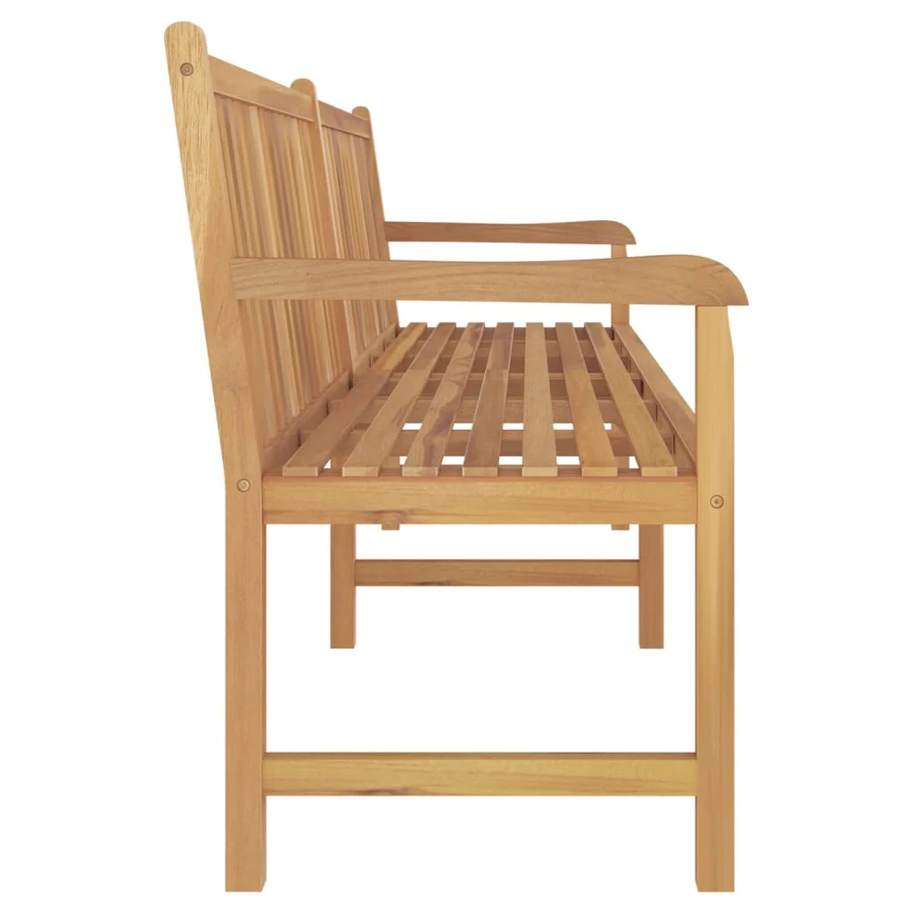 Tömör tíkfa kerti pad 228 cm