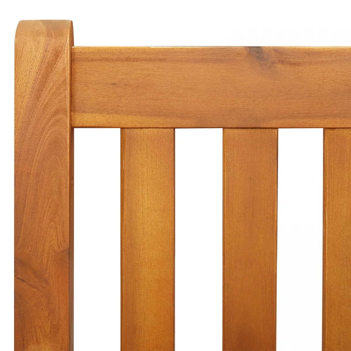 2-Fős Kerti Hinta Pad 110x56x58 cm Tömör Fa Akác