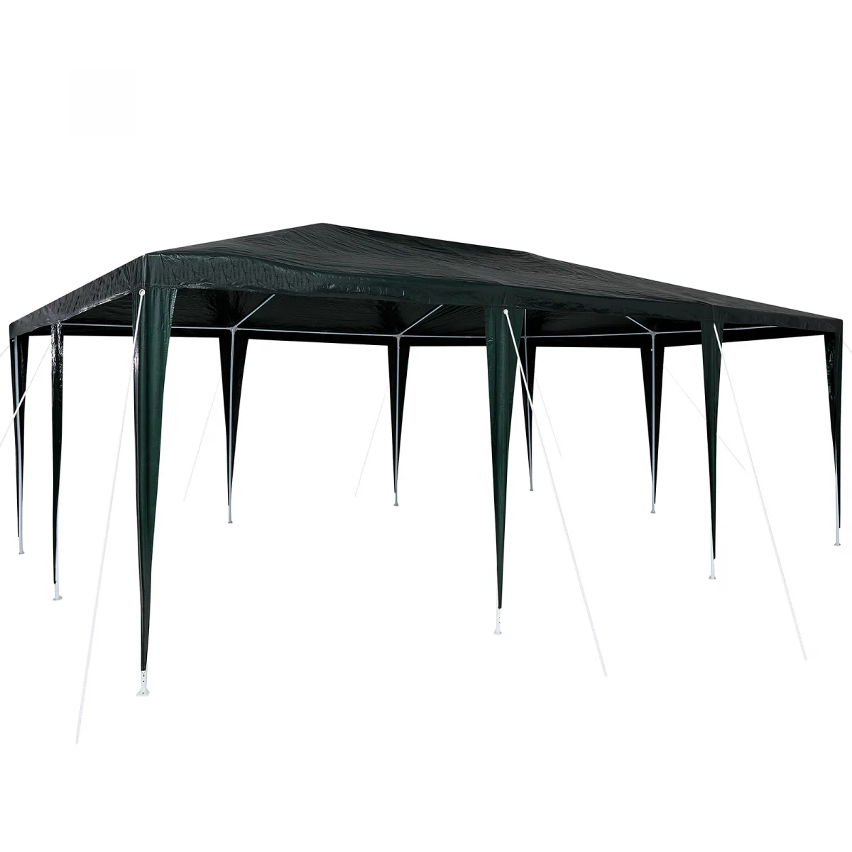 Parti sátor Zöld 6x4 m PE