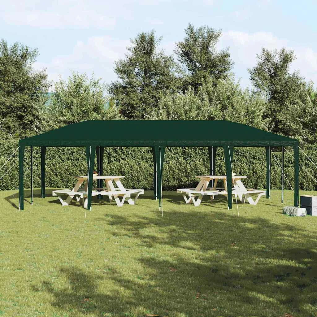Parti Sátor Zöld 8x4 m PE