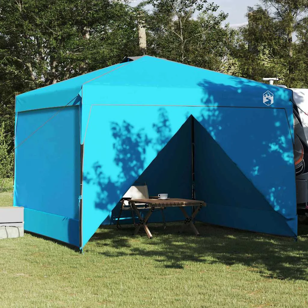 Tetősátor Kék 300 x 300 x 227 / 236 / 245 cm Oxford szövet