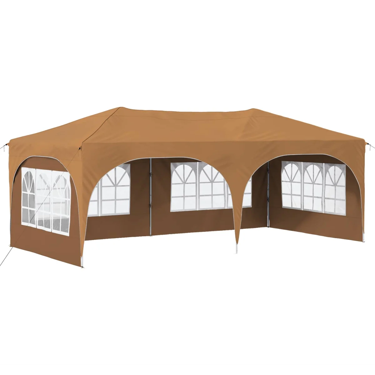 Parti sátor Bézs 575 x 288 x 245 cm Oxford Szövet