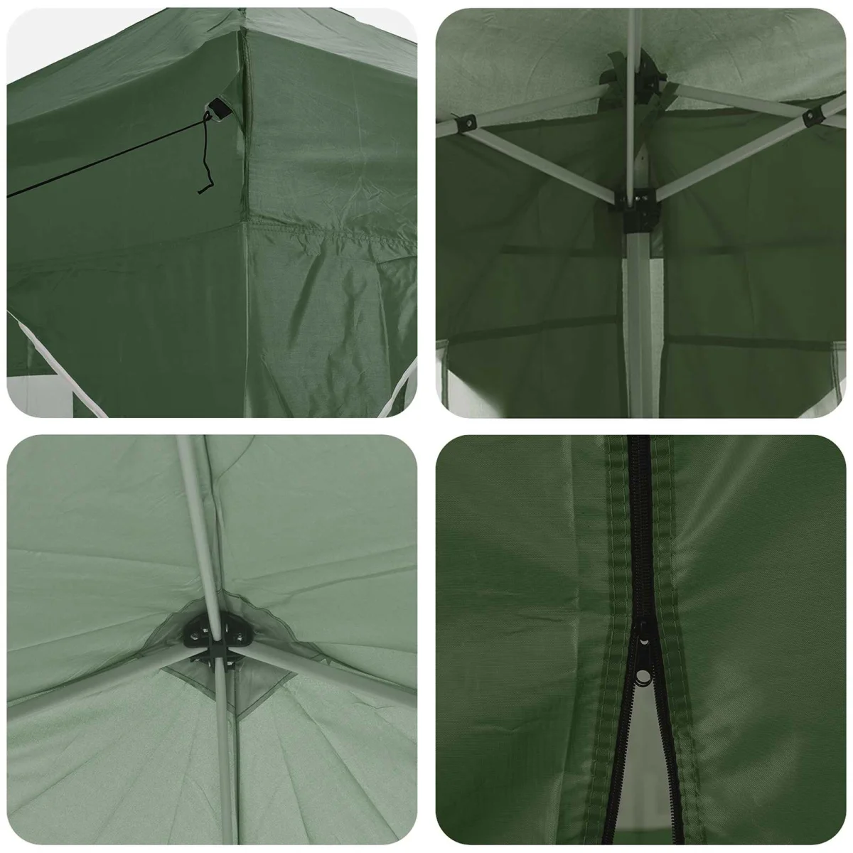 Parti sátor Zöld 575 x 288 x 245 cm Oxford Szövet