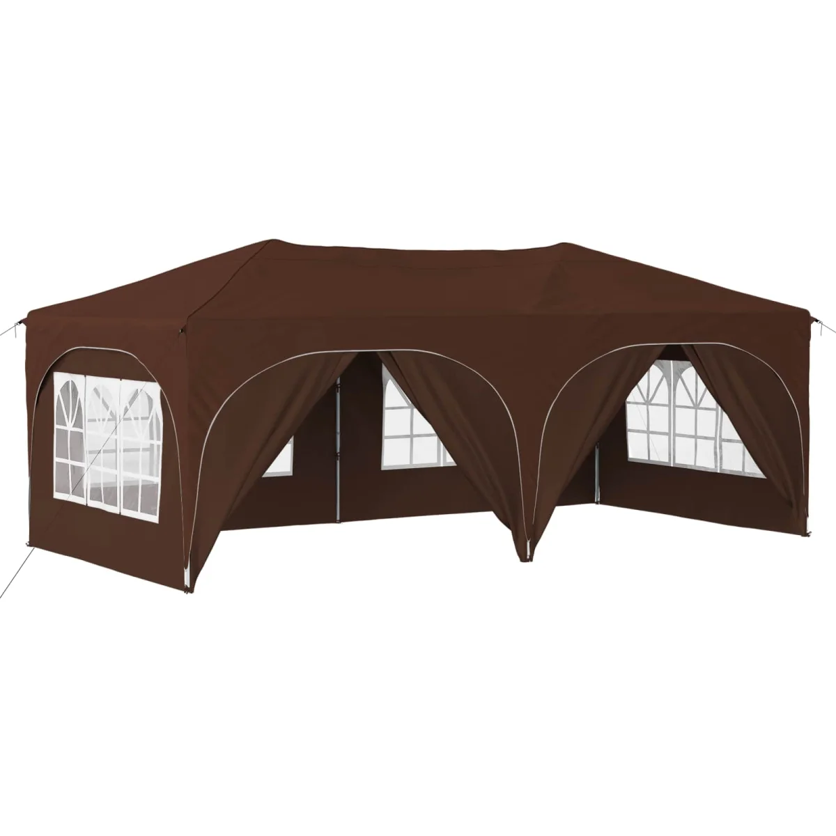 Parti sátor Barna 575 x 288 x 245 cm Oxford Szövet