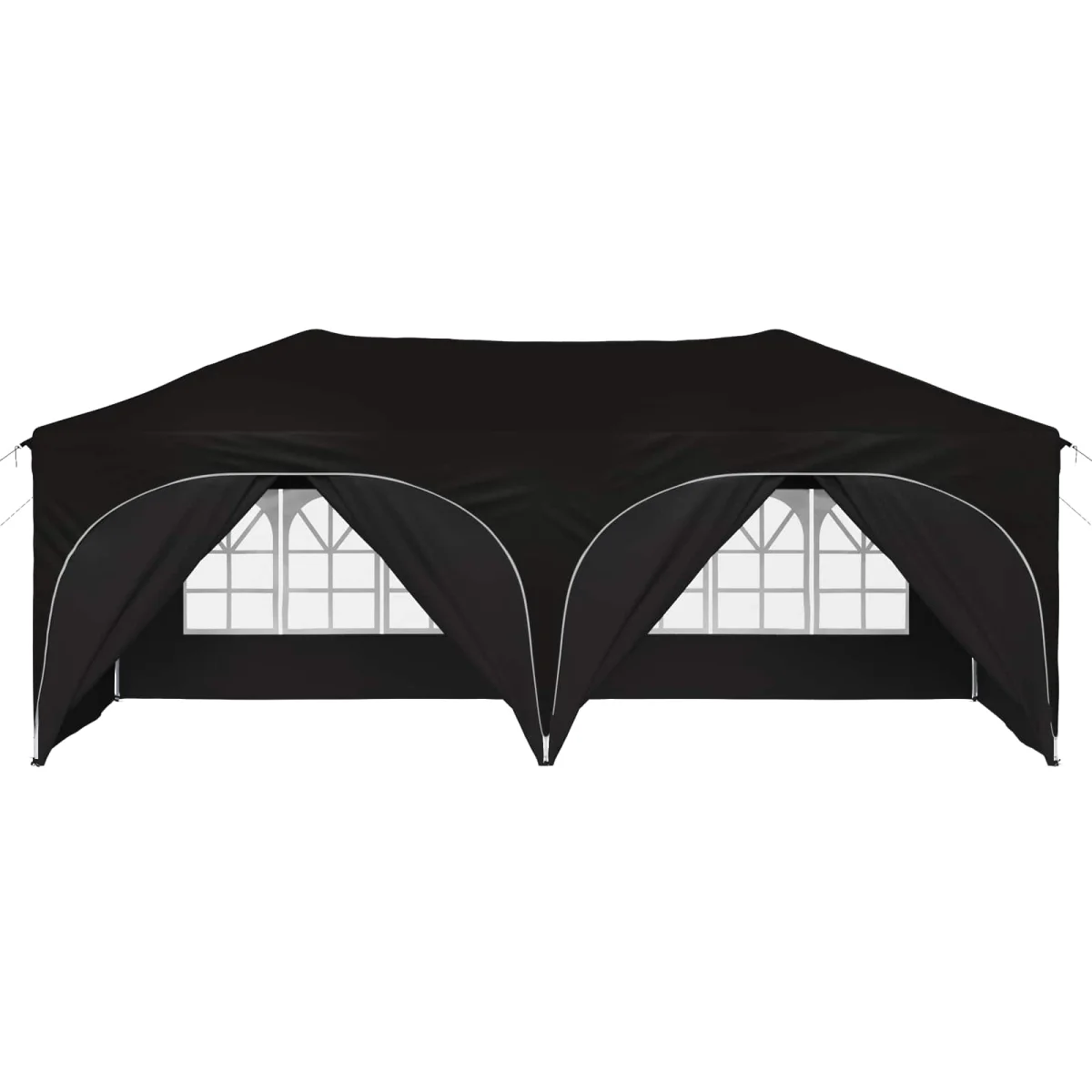 Parti sátor Fekete 575 x 288 x 245 cm Oxford Szövet