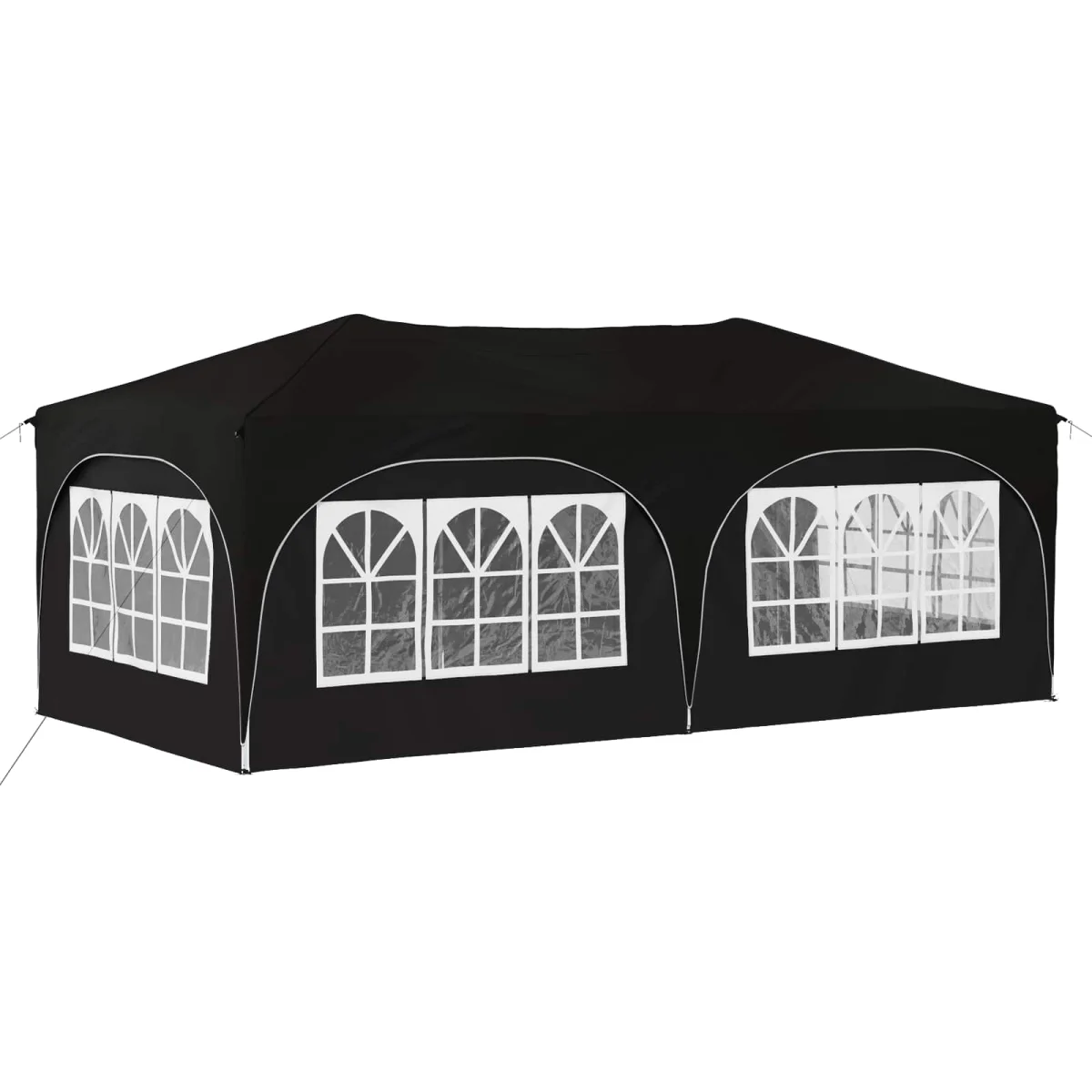 Parti sátor Fekete 575 x 288 x 245 cm Oxford Szövet