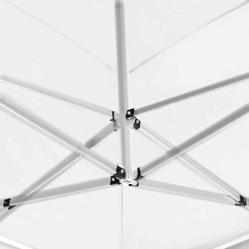 Fehér összecsukható alumínium rendezvénysátor 6 x 3 m