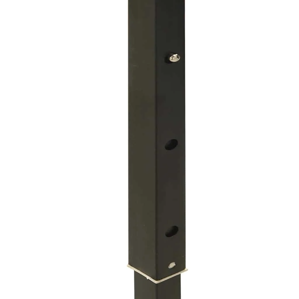 Piros összecsukható rendezvénysátor oldalfalakkal 3 x 6 m